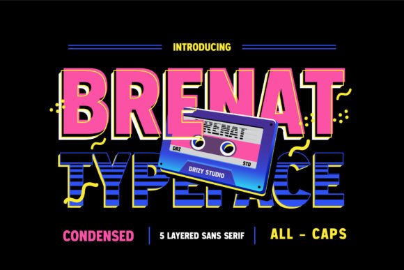 Brenat: Elevate Your Visual Design with Modern Typography