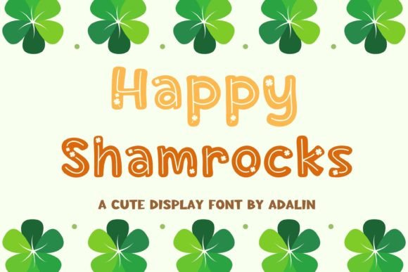 Happy Shamrocks: Elevate Your Designs with Vibrant Charm