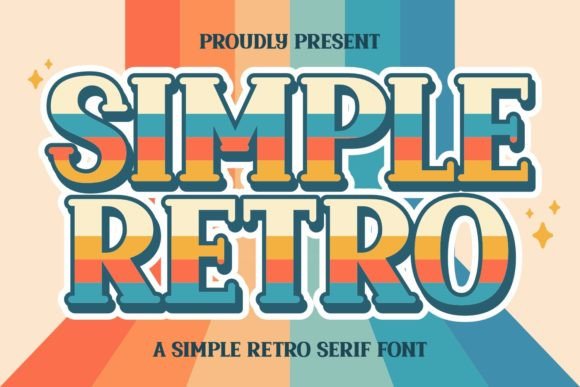 Simple Retro: A Quirky Font for Creative Designs