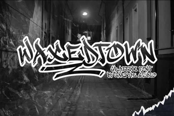 Waxedtown: The Dynamic Graffiti Font for Modern Design